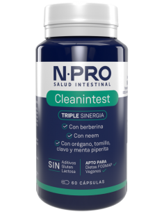 NPRO CLEANINTEST  60 CAPSULAS