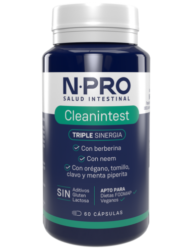 NPRO CLEANINTEST  60 CAPSULAS