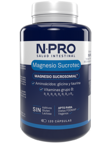 NPRO MAGNESIO SUCROTEC  120 CAPSULAS