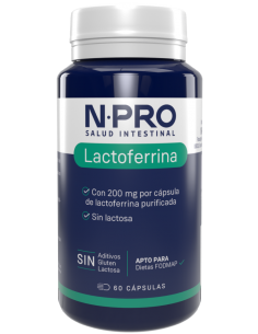 NPRO LACTOFERRINA  60 CAPSULAS