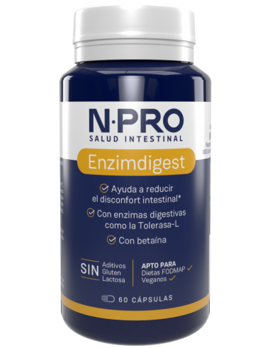 NPRO ENZIMDIGEST (BETAINA)  60 CAPSULAS