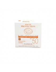 AVENE COMPACTO CON COLOR ALTA PROTECCIÓN SPF50 DORADO 10GR