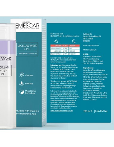 REMESCAR AGUA MICELAR 3 EN 1  1...