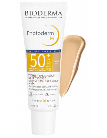 BIODERMA PHOTODERM M SPF50+ TONO CLARO 40ML