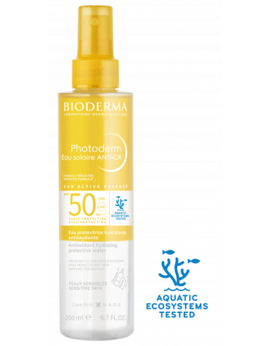 BIODERMA PHOTODERM AGUA SOLAR ANTI-OX SPF50 200ML