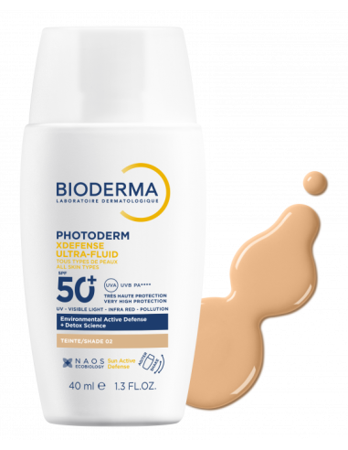 BIODERMA PHOTODERM XDEFENSE ULTRA FLUID SPF50+ TONO 02 40ML
