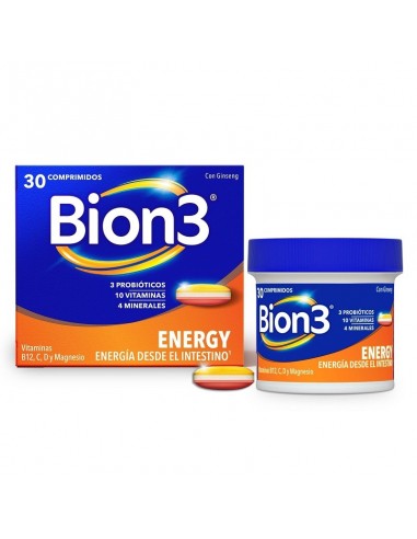 BION 3 ENERGIA  30 COMPRIMIDOS