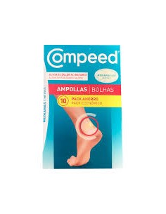COMPEED AMPOLLAS TALLA MEDIANA PACK AHORRO 10UDS
