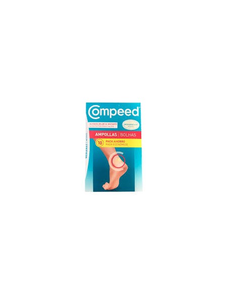COMPEED AMPOLLAS TALLA MEDIANA PACK AHORRO 10UDS