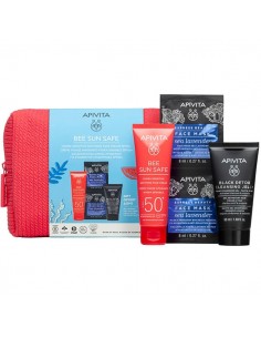 APIVITA BEE SUN SAFE HYDRA SENSITIVE SHOOTHING FACE CREAM SPF50+ NECESER