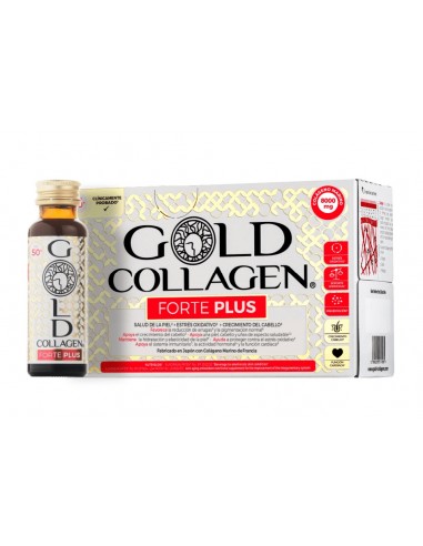 GOLD COLLAGEN FORTE PLUS  10 FRASCOS...