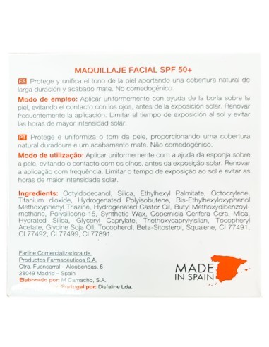 Farline Maquillaje Compacto SPF 50+...