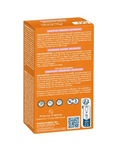 AVENE EAU THERMALE ULTRA FLUIDO RADIANCE SPF50+ 50ML