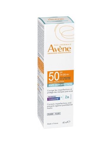 AVENE FLUIDO SOLAR ANTI-IMPERFECCIONES SPF50 40ML