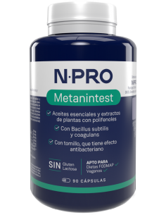 NPRO METANINTEST  90 CAPSULAS