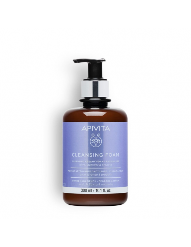 APIVITA FACE CLEANSING CREMA ESPUMA LIMPIADORA 300ML