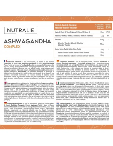 NUTRALIE ASHWAGANDHA COMPLEX  60...