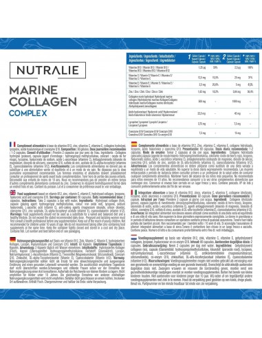 NUTRALIE MARINE COLLAGEN COMPLEX  60...