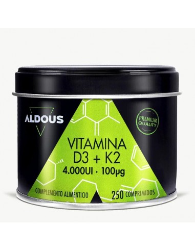 ALDOUS VITAMINA D3 + K2 4000UI...