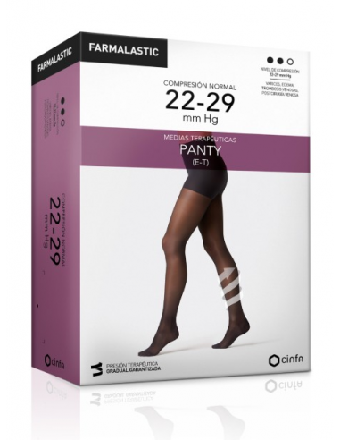 CINFA FARMALASTIC MEDIAS TERAPÉUTICAS PANTY TALLA G BEIGE
