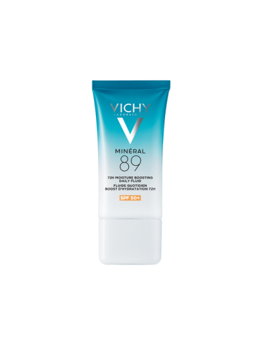 VICHY MINERAL 89 FLUIDO HIDRATANTE FACIAL 72H SPF50+ 50ML