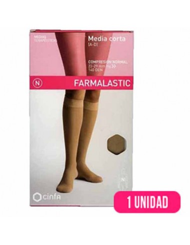 Farmalastic Media Corta Compresión...