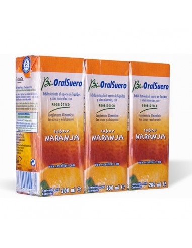 BIORALSUERO NARANJA  2 X 330 ML BRICK