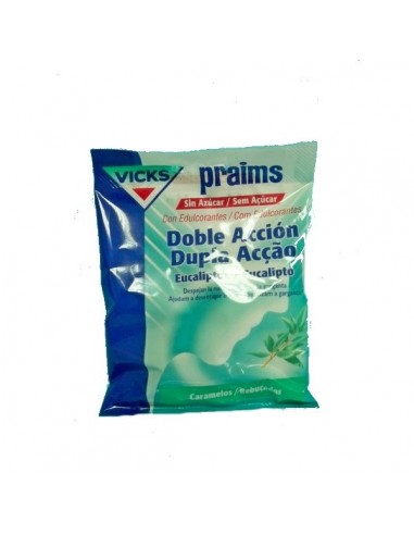 VICKS DOBLE ACCION SIN AZUCAR (PRAIMS)