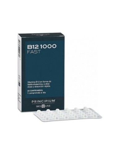 B12 1000 FAST PRINCIPIUM  60 COMPRIMIDOS