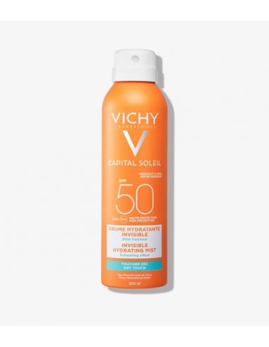 VICHY CAPITAL SOLEIL BRUMA PROTECTORA TOQUE SECO SPF50 200ML