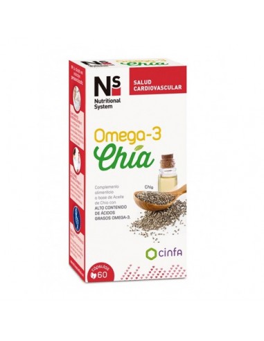 NS CARDIOPROTECT OMEGA-3  60 CAPSULAS...