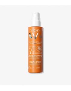 VICHY CAPITAL SOLEIL CELL PROTECT SPRAY FLUIDO INVISIBLE NIÑOS SPF50+ 200ML