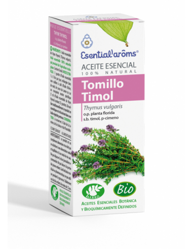 ESENTIAL AROMS ACEITE ESENCIAL AEBBD TOMILLO TIMOL 10ML