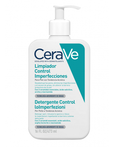 CERAVE LIMPIADOR CONTROL IMPERFECCIONES 473ML