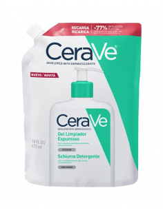 CERAVE RECARGA GEL LIMPIADOR ESPUMOSO 473ML