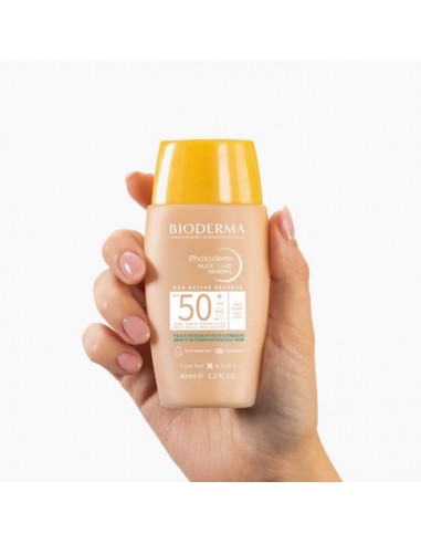 BIODERMA PHOTODERM NUDE TOUCH SPF50+ TONO MUY CLARO 40ML