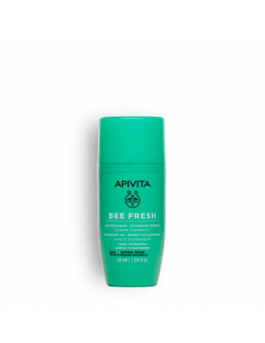 APIVITA BEE FRESH DESODORANTE 24H ROLL ON 50ML