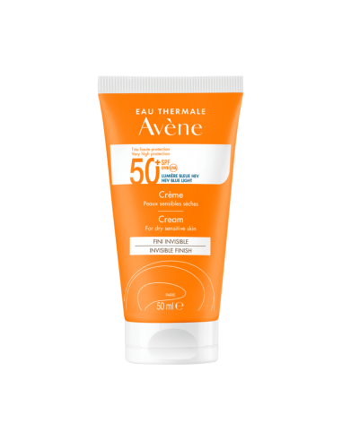 AVENE CREMA SPF 50+ PROTECCIÓN SOLAR 50ML