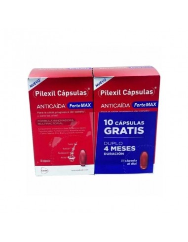 PILEXIL FORTE CAPSULAS PACK DOBLE 100 + 100 CAPS