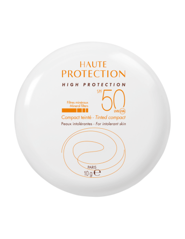 AVENE COMPACTO CON COLOR ALTA PROTECCIÓN SPF50 DORADO 10GR
