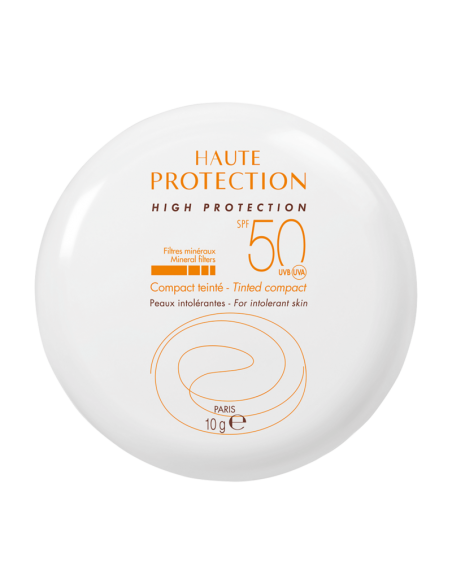 AVENE COMPACTO CON COLOR ALTA PROTECCIÓN SPF50 DORADO 10GR