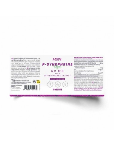 HSN P SYNEPHRINE 60MG 30 VEG CAPS