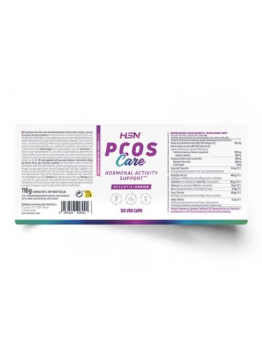 HSN PCOS CARE 120 VEG CAPS