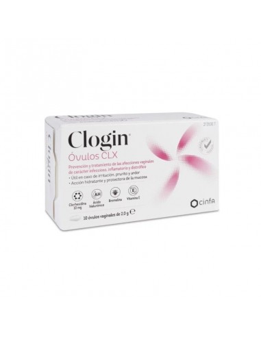 CLOGIN OVULOS CLX  10 UNIDADES 2 G