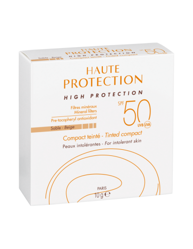 AVENE COMPACTO CON COLOR ALTA PROTECCIÓN SPF50 ARENA 10G