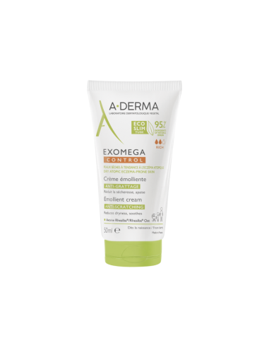A-DERMA EXOMEGA CONTROL CREMA EMOLIENTE ANTIIRRITACIÓN 50ML