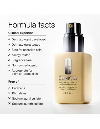 CLINIQUE DRAMATICALLY DIFFERENT...