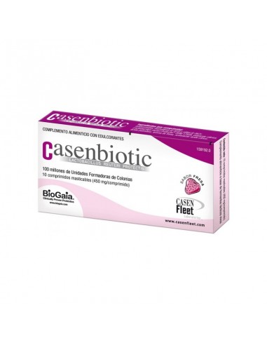 CASENBIOTIC  10 COMPRIMIDOS SABOR FRESA