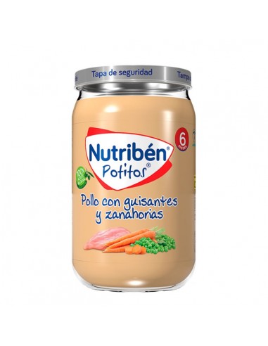 NUTRIBEN POLLO CON GUISANTES Y...