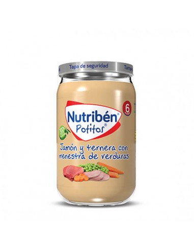 NUTRIBEN JAMON Y TERNERA CON MENESTRA...
